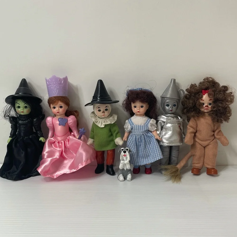 Vintage Wizard of Oz Collectible Set 12 Dolls & ToTo Vintage Toys Vintage Dolls